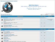 Tablet Screenshot of bmwklubkielce.pl